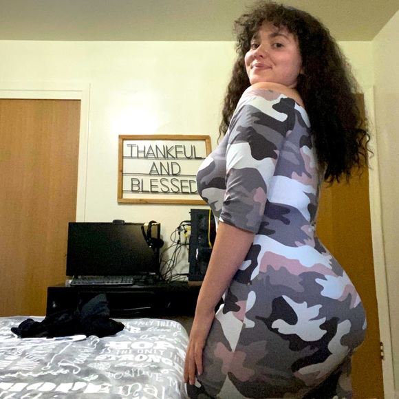 Charlotte Russe Dresses & Skirts - Charlotte Russe Camo Dress